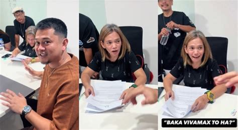 'Baka Vivamax 'to ha!' Angelica Yulo pinapirma ng kontrata, .